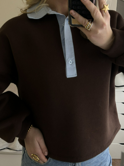 Brown Breeze sweater