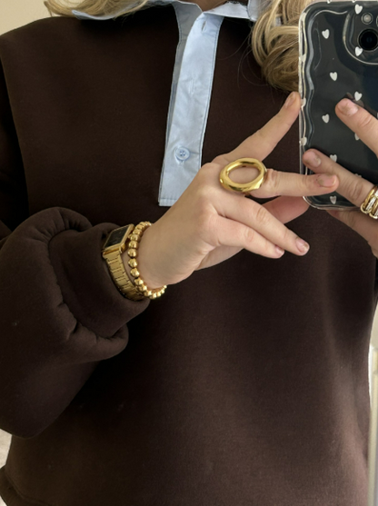 Brown Breeze sweater